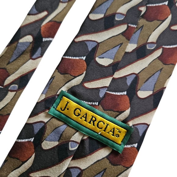 J. Garcia Lot of 3 Men's Ties, Abstract Prints, One NWT - Picture 5 of 7